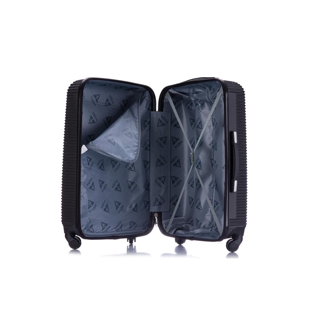 InUSA Royal lightweight hardside spinner 20 inch Black. Picture 5