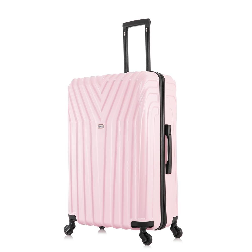 InUSA Vasty Lightweight Hardside Spinner 28 inch Pink. Picture 1