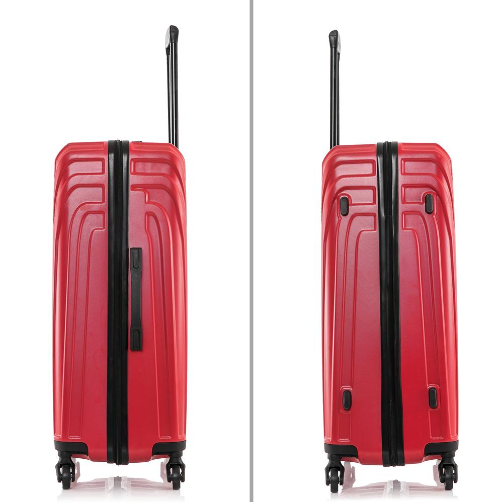 InUSA Vasty Lightweight Hardside Spinner 28 inch Red. Picture 6