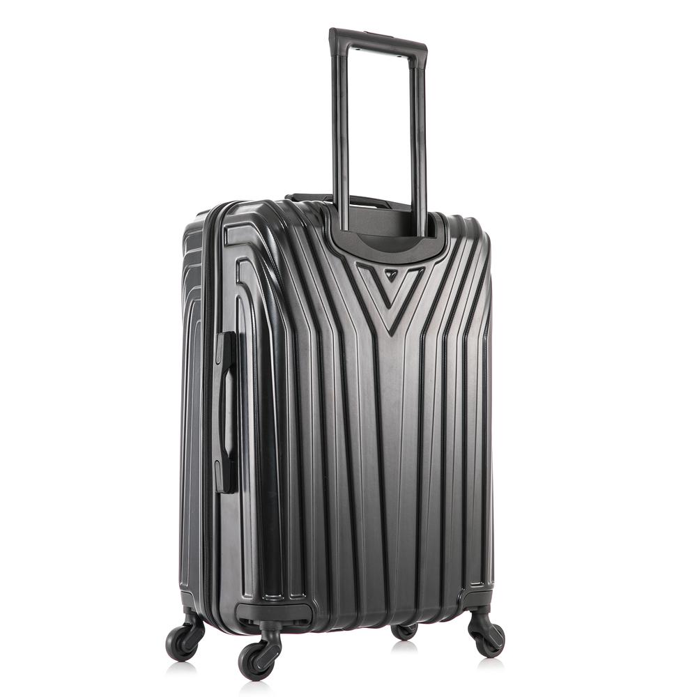InUSA Vasty Lightweight Hardside Spinner 24 inch Black. Picture 5