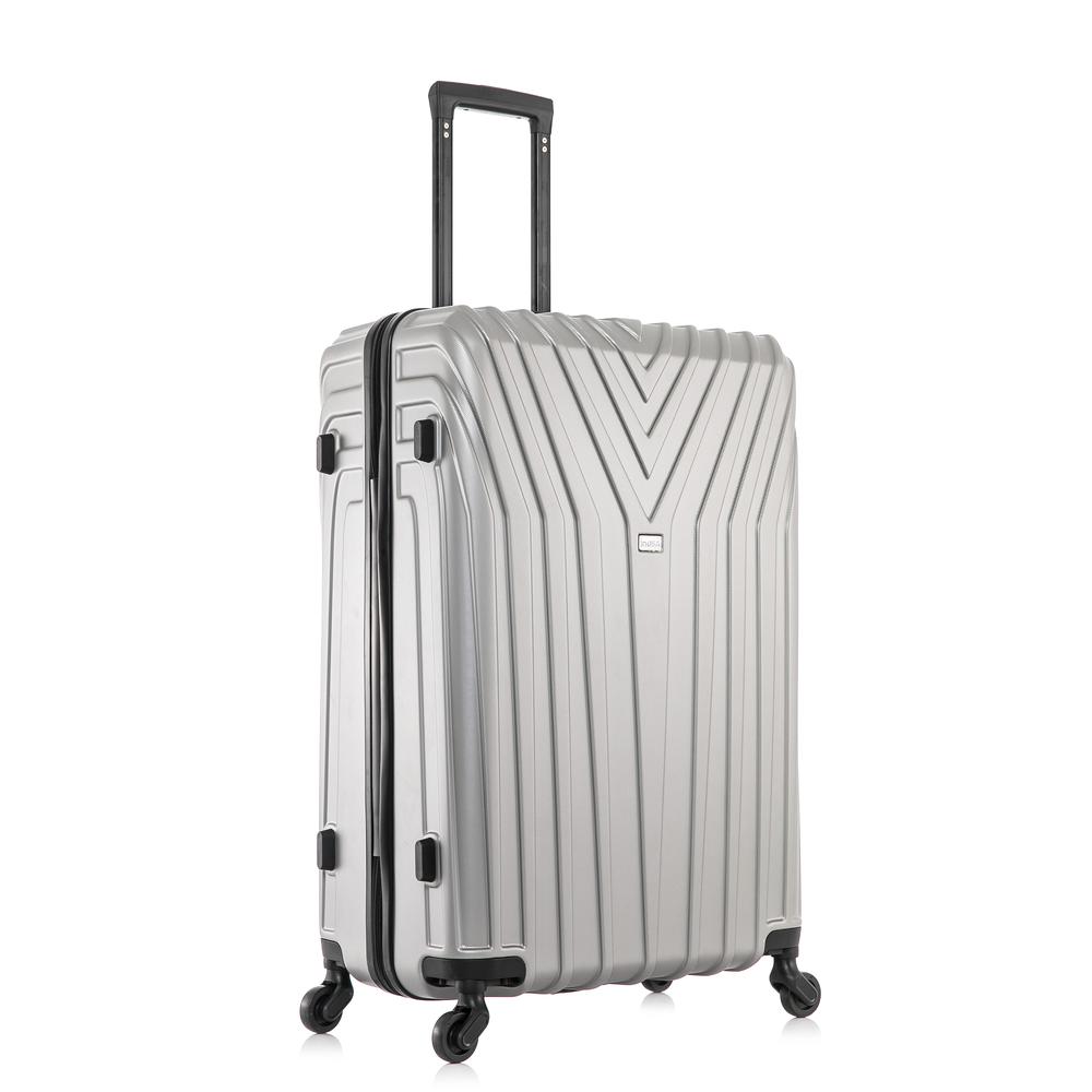 InUSA Vasty Lightweight Hardside Spinner 24 inch Grey. Picture 6