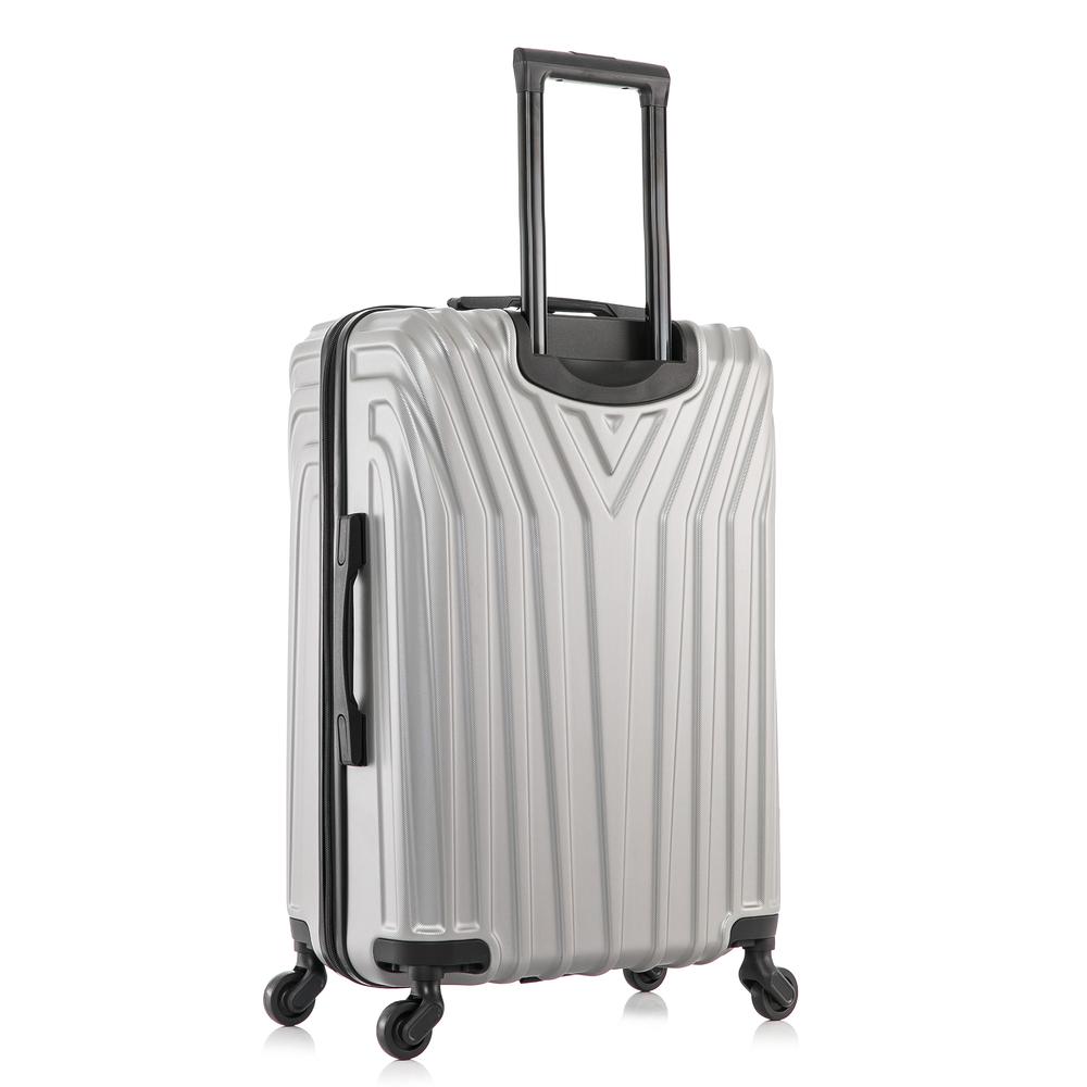 InUSA Vasty Lightweight Hardside Spinner 24 inch Grey. Picture 7