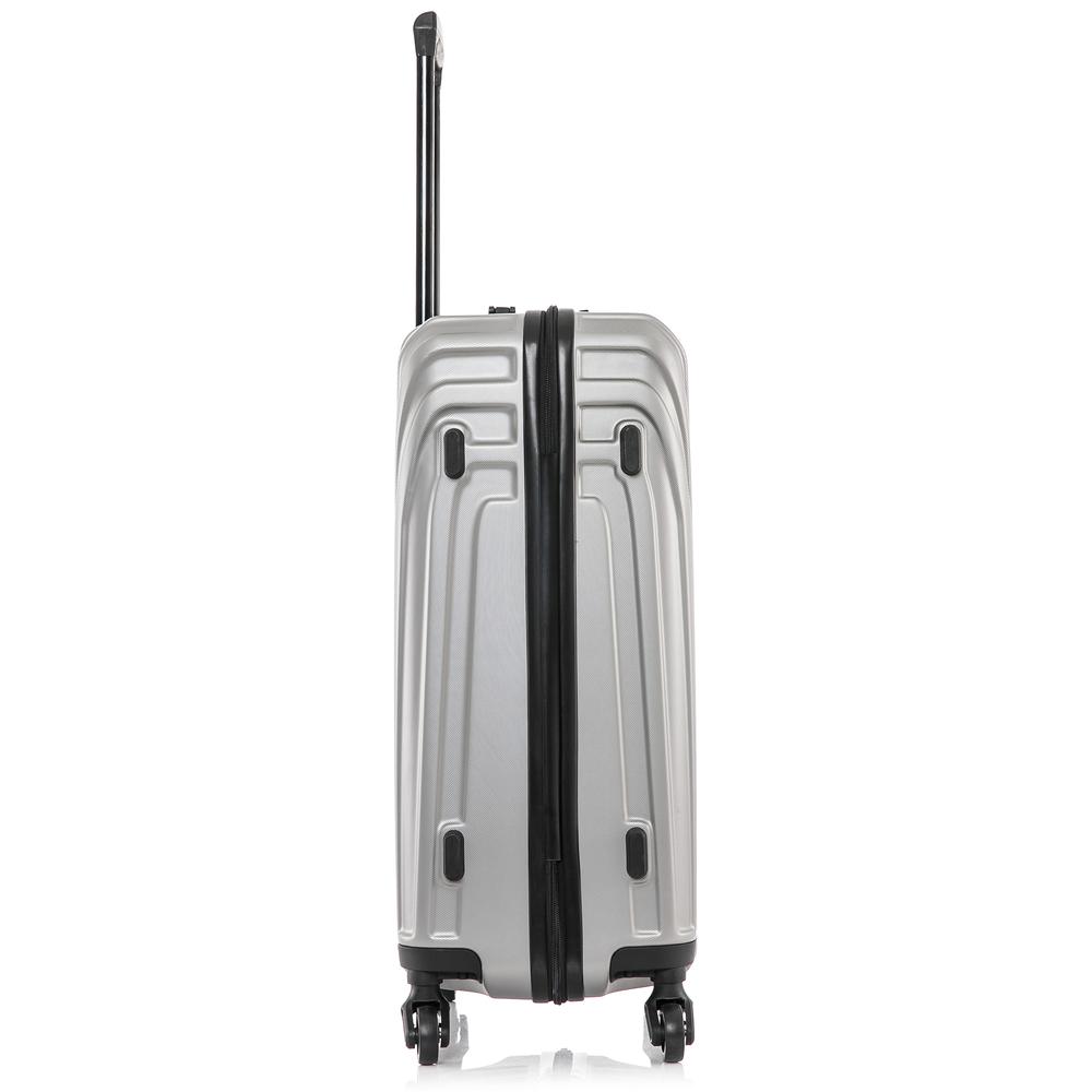 InUSA Vasty Lightweight Hardside Spinner 24 inch Grey. Picture 8