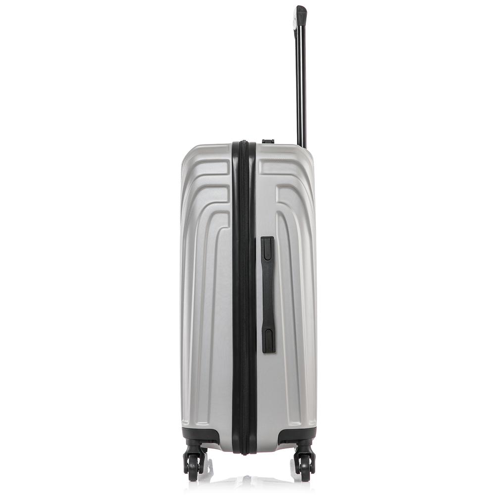 InUSA Vasty Lightweight Hardside Spinner 24 inch Grey. Picture 9