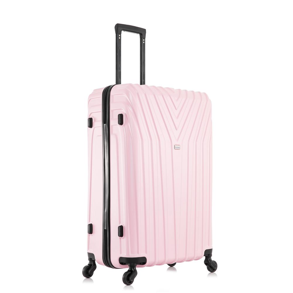 InUSA Vasty Lightweight Hardside Spinner 24 inch Pink. Picture 6