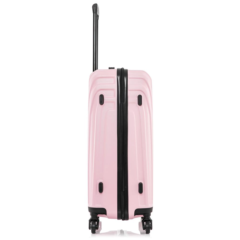InUSA Vasty Lightweight Hardside Spinner 24 inch Pink. Picture 8