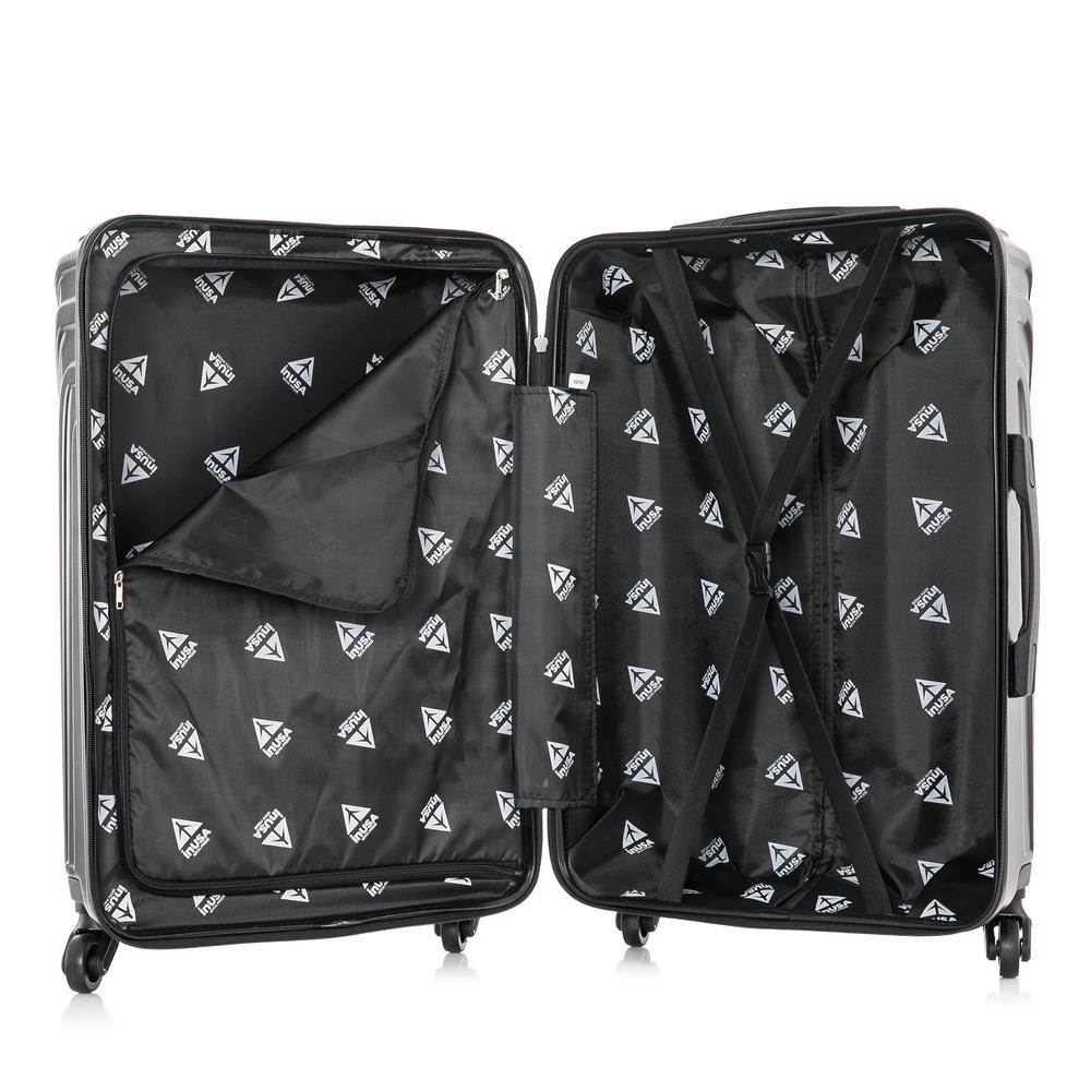 InUSA Vasty Lightweight Hardside Spinner 20 inch Black. Picture 4
