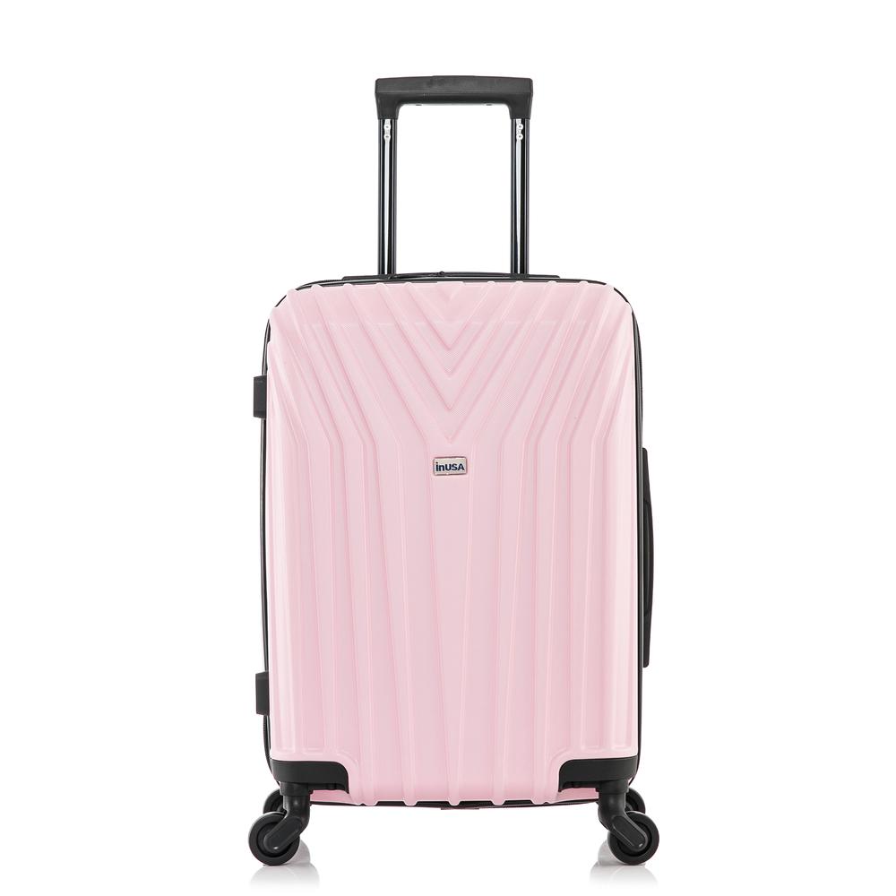 InUSA Vasty Lightweight Hardside Spinner 20 inch Pink. Picture 2