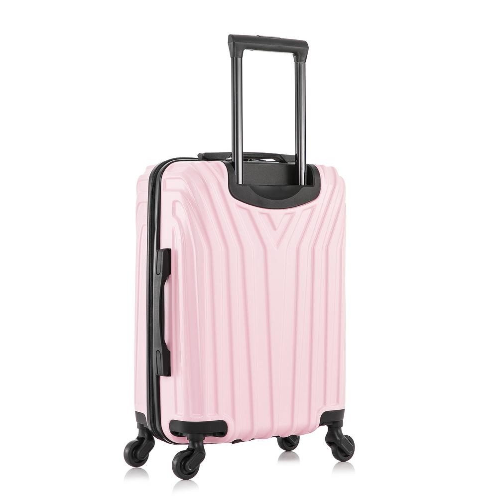 InUSA Vasty Lightweight Hardside Spinner 20 inch Pink. Picture 4