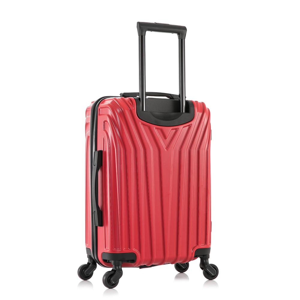 InUSA Vasty Lightweight Hardside Spinner 20 inch Red. Picture 6
