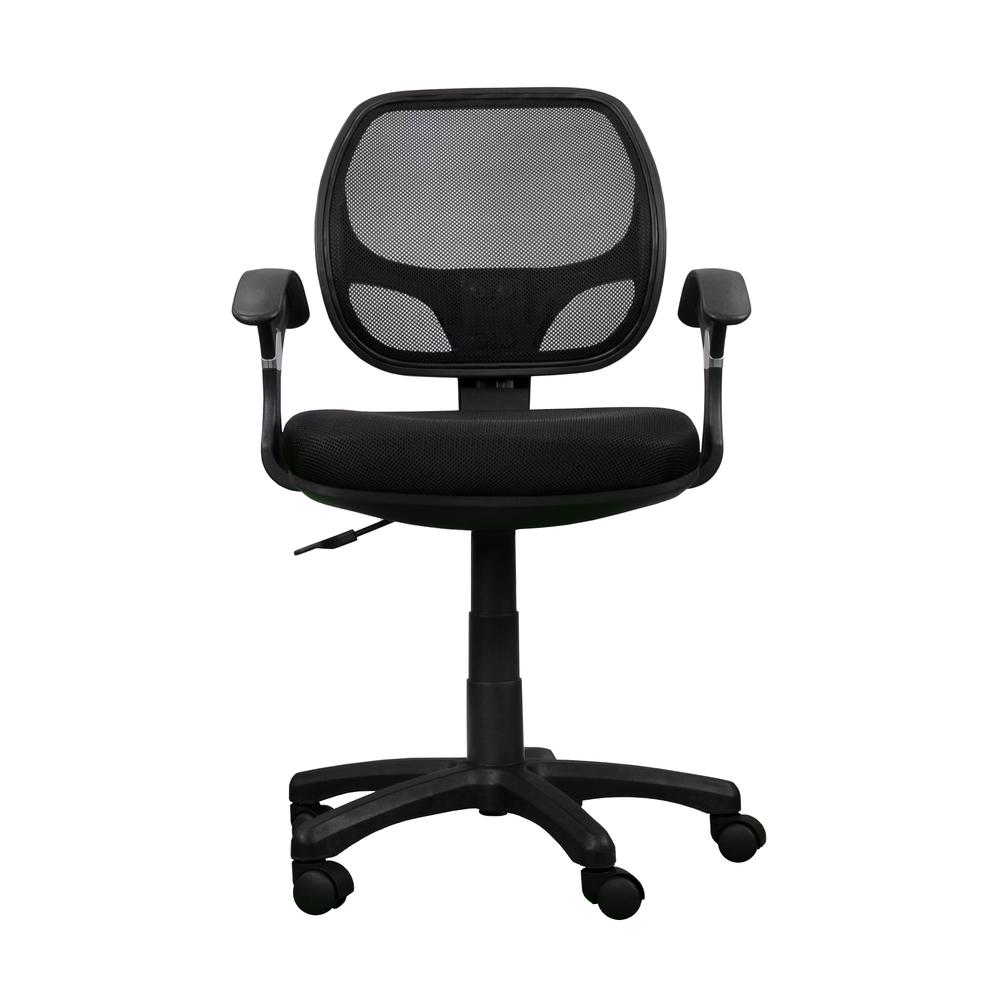Midback Mesh Task Office Chair. Color: Black. Picture 2