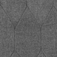 Techni Mobili Modern Upholstered Tufted Office Chair with Arms, Grey. Picture 6