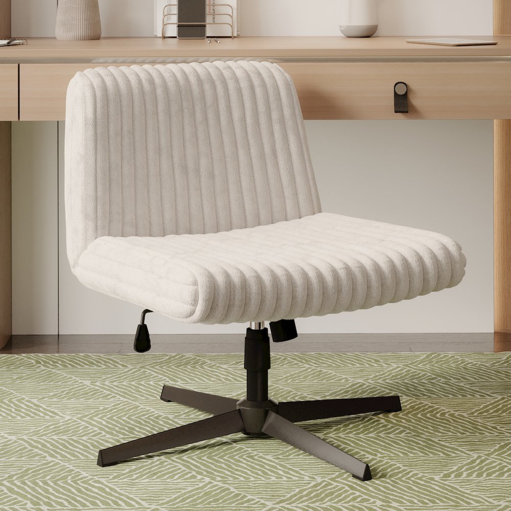 Techni Mobili Criss Cross Chair - Extra Wide Home or Office Chair. Picture 12