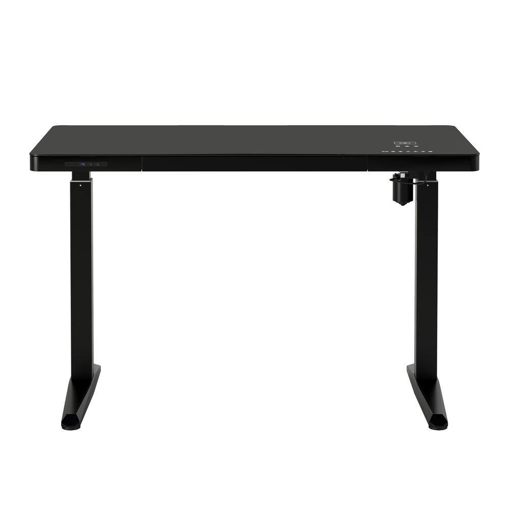 Techni Mobili Electronic Glass Desk. Picture 3