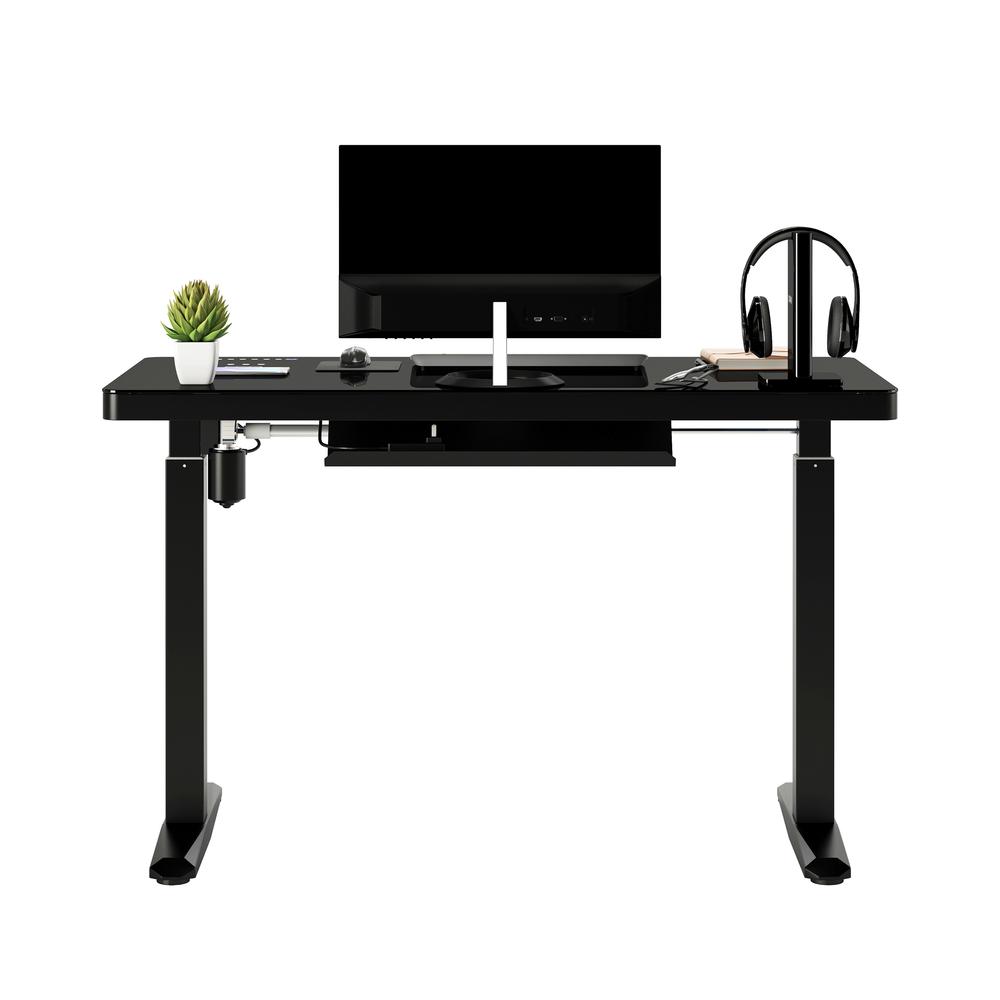 Techni Mobili Electronic Glass Desk. Picture 9