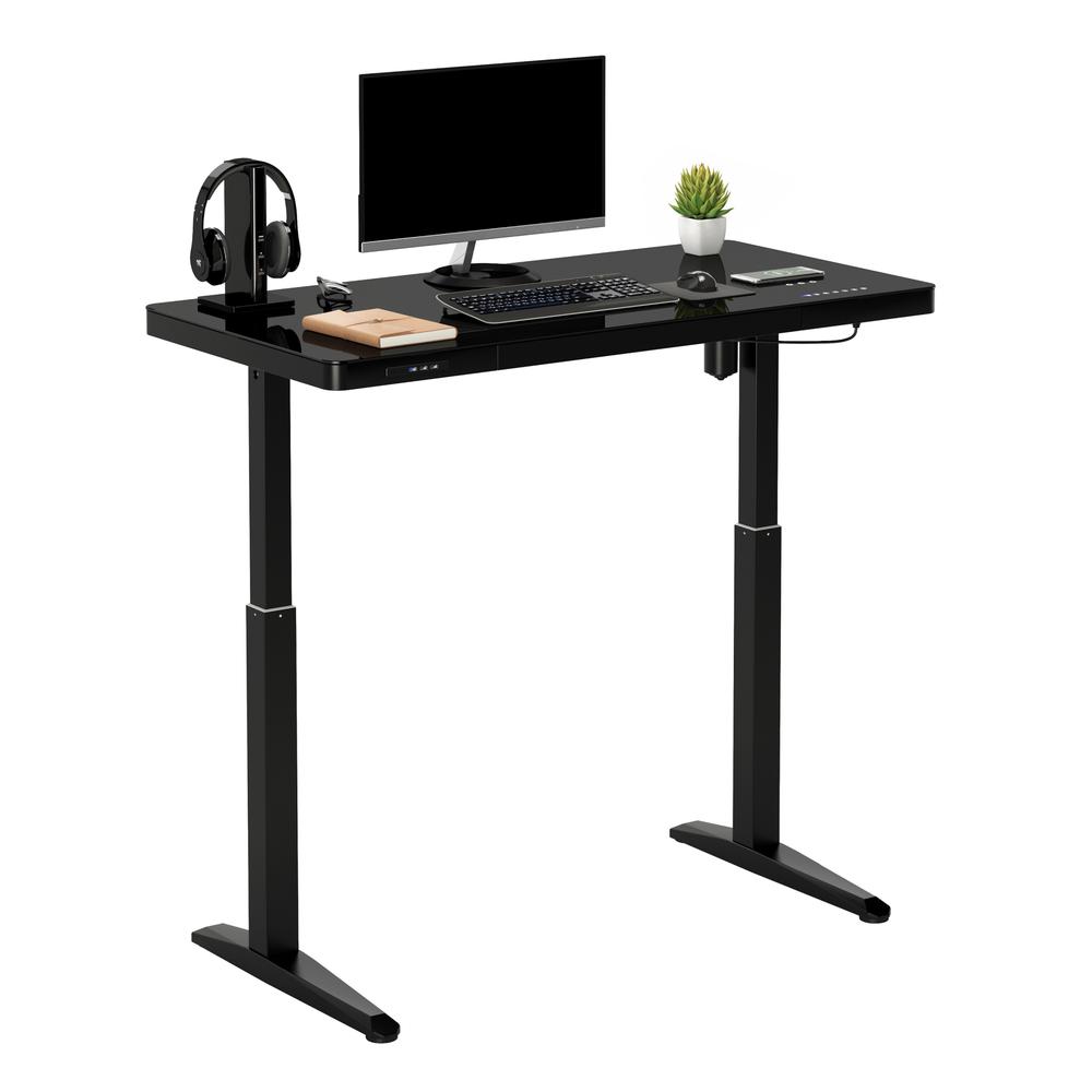 Techni Mobili Electronic Glass Desk. Picture 13