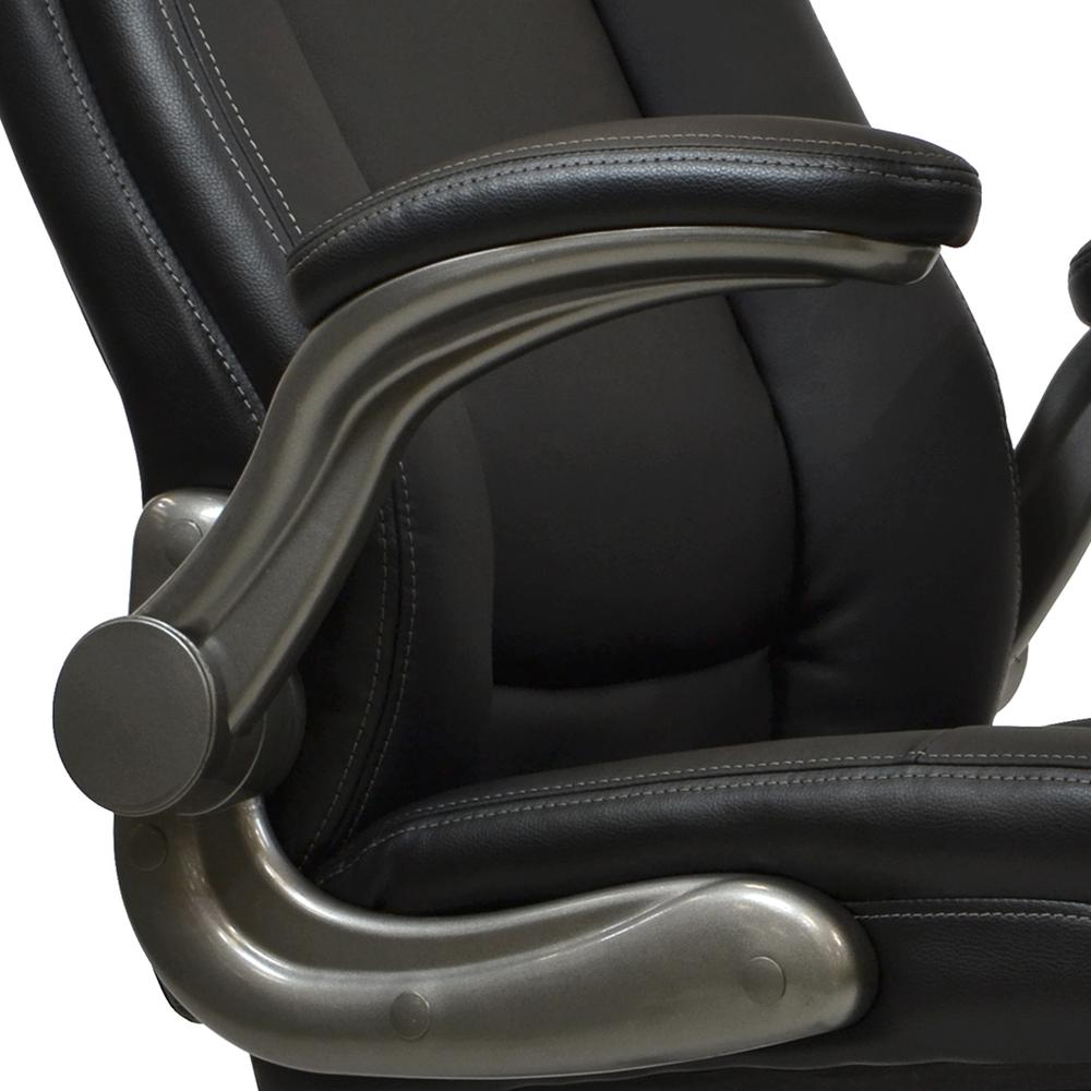 Ergonomic Faux Leather Office Chair – Ultra-Padded Executive Desk Chair,Black. Picture 9