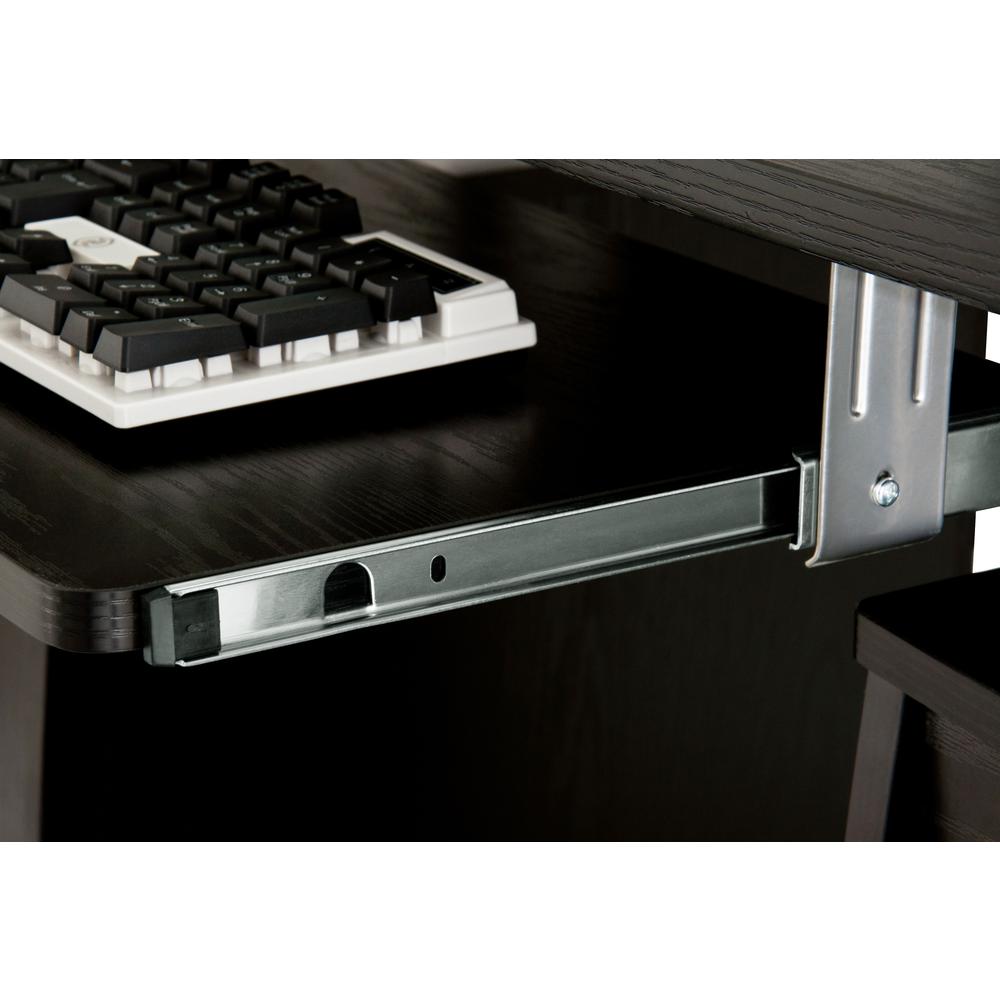 Techni Mobili Complete Workstation Computer Desk with Storage, Espresso. Picture 12