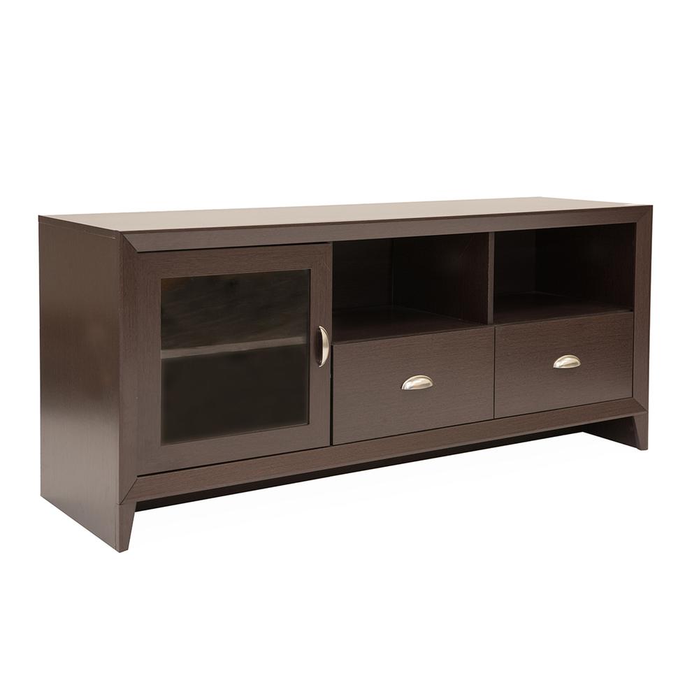 Techni Mobili Modern TV Stand with Storage for TVs Up To 60", Wenge. Picture 6