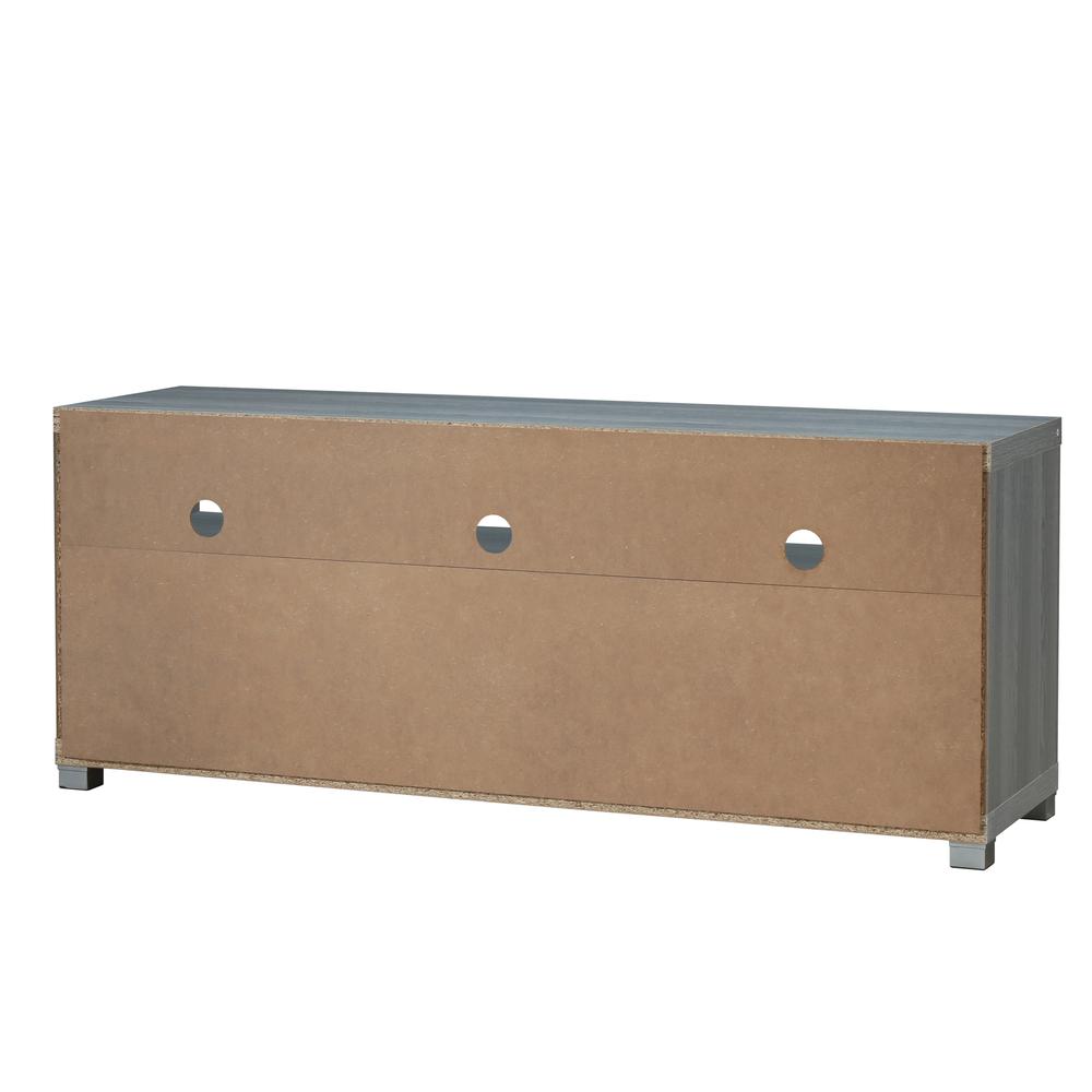 Durbin TV Stand for TVs up to 60in, Grey. Picture 3