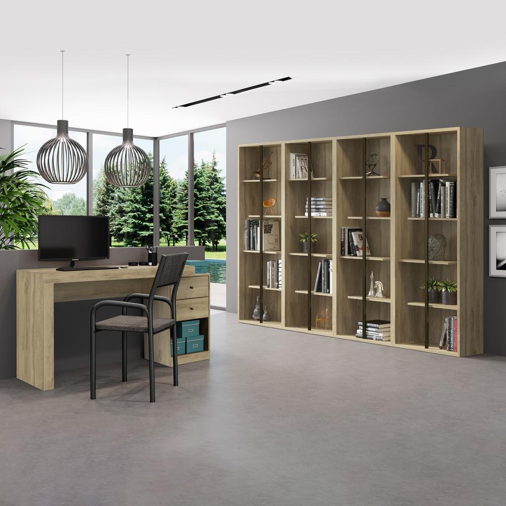 Techni Mobili Standard 5-Tier wooden bookcase, Pine. Picture 9