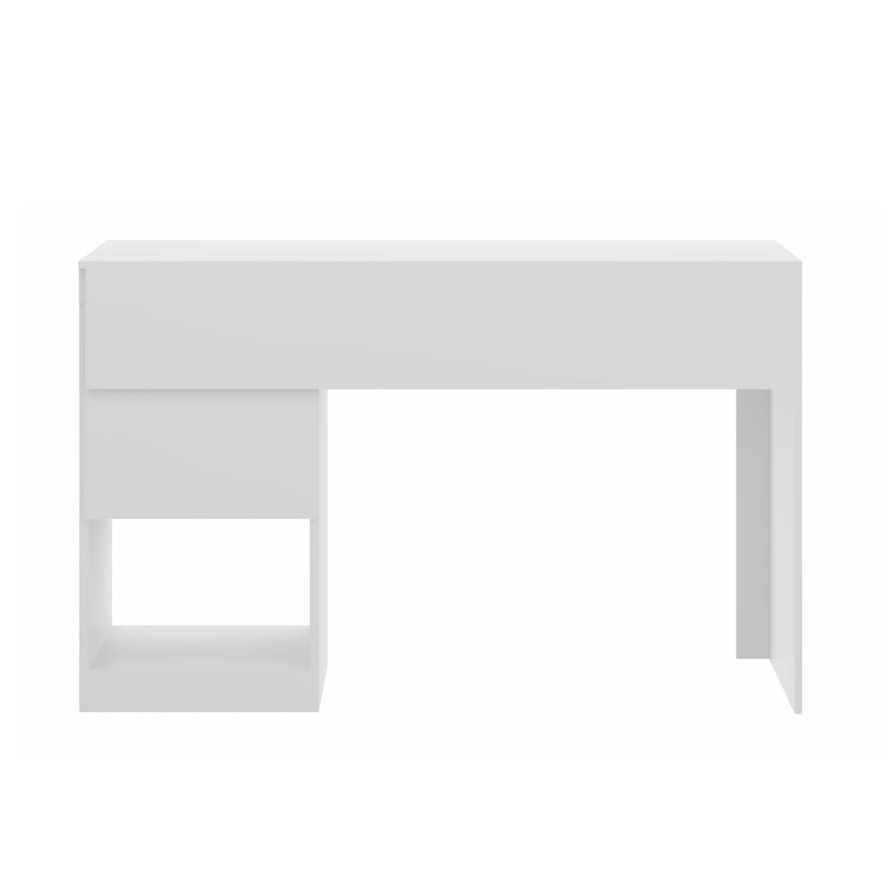 Techni Mobili Expandable Home Office Desk, White. Picture 4