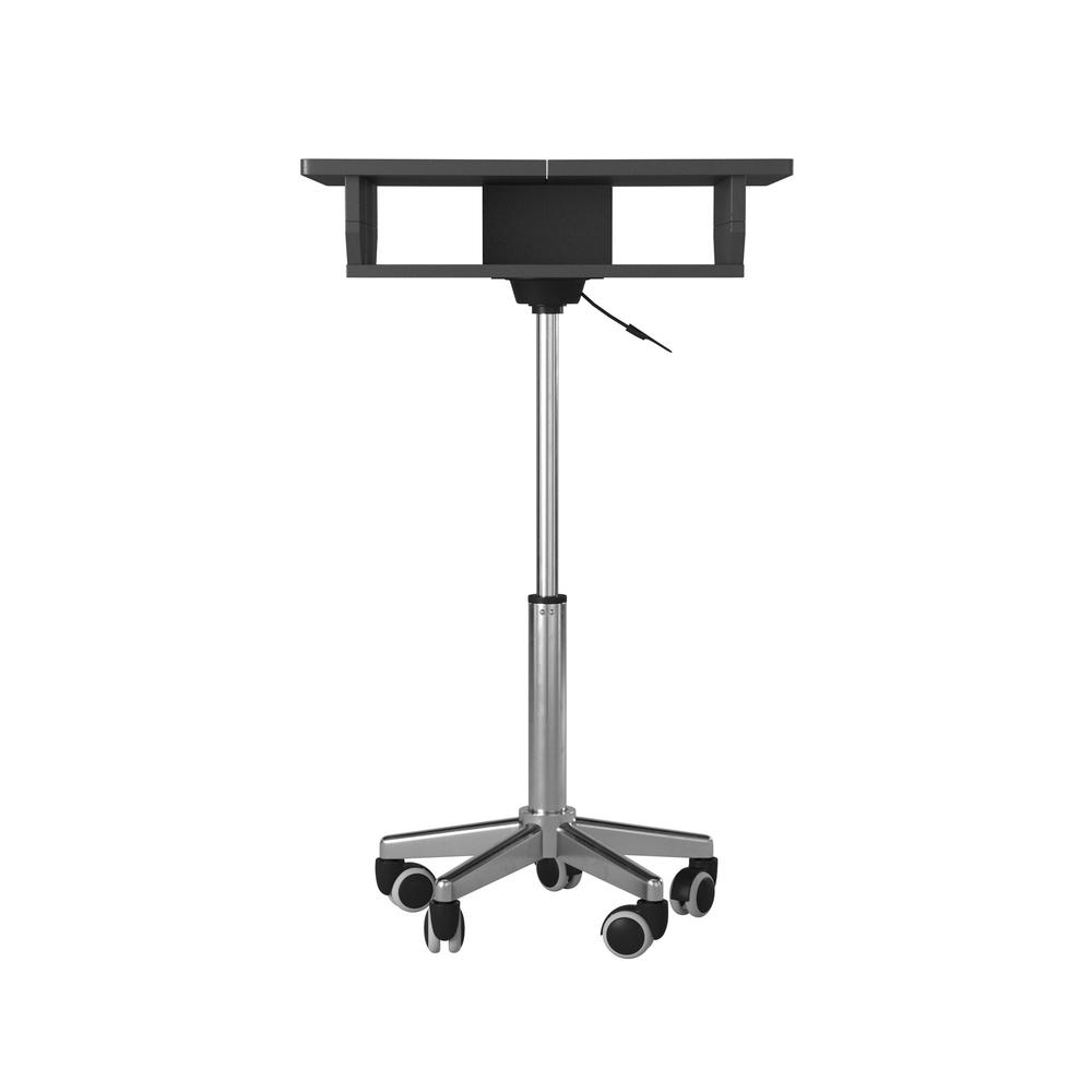 Folding Table Laptop Cart. Color: Graphite. Picture 3