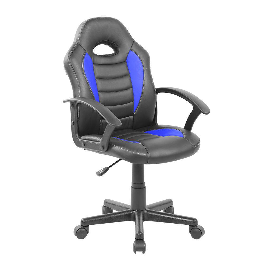 Techni Mobili Kid's Gaming and Student Racer Chair w/ Wheels. Picture 1