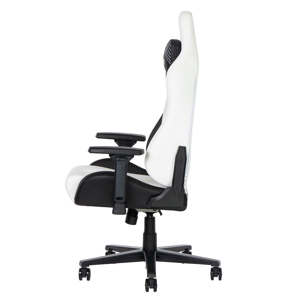 Techni Sport Comfort Edge White Gaming Chair. Picture 2
