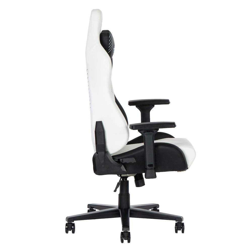Techni Sport Comfort Edge White Gaming Chair. Picture 6
