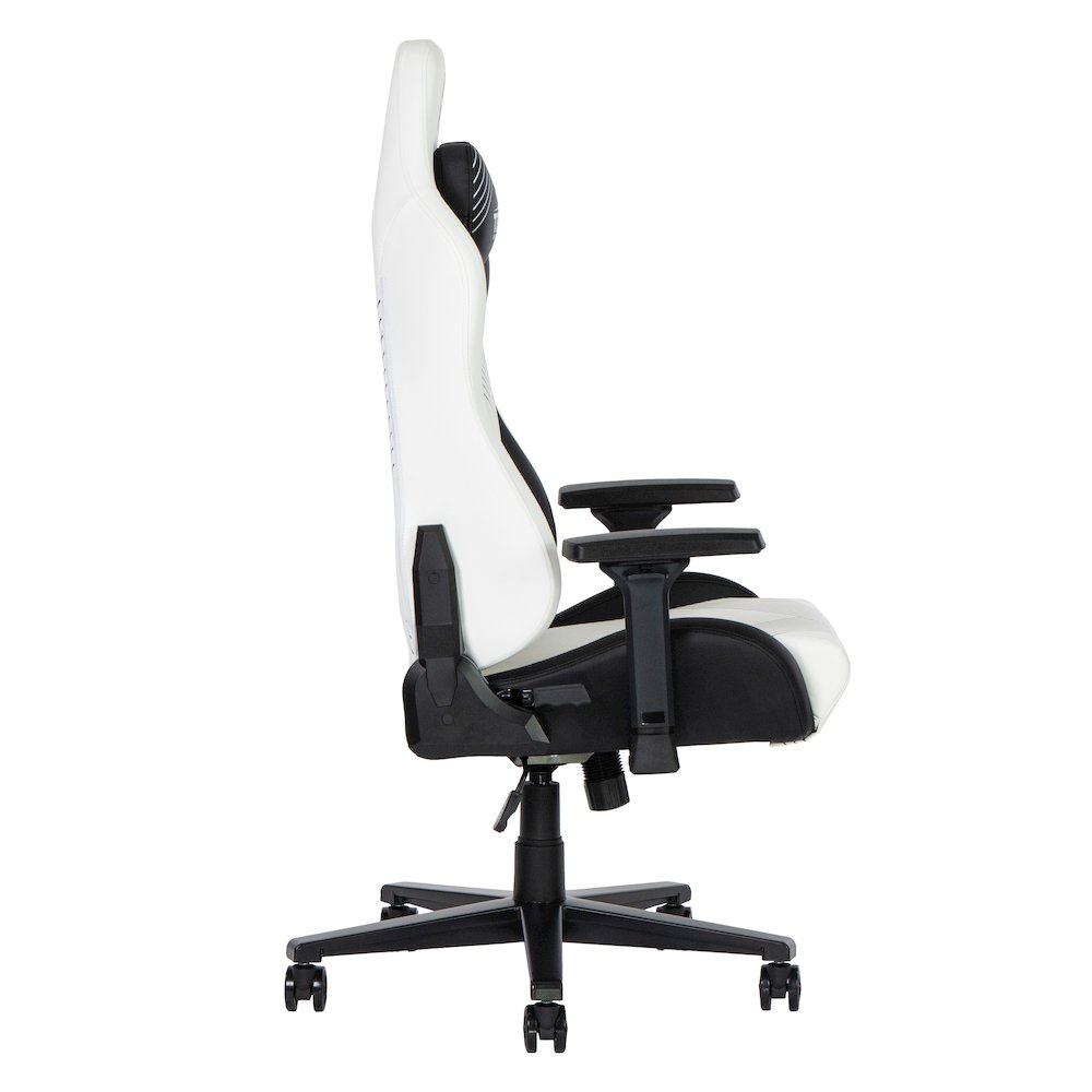 Techni Sport Comfort Edge White Gaming Chair. Picture 9