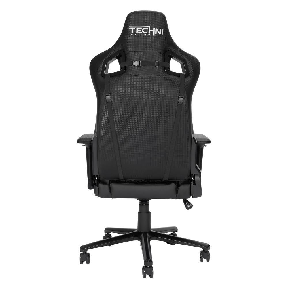 TS-83 Ergonomic High Back Racer Style PC Gaming Chair, Black. Picture 13