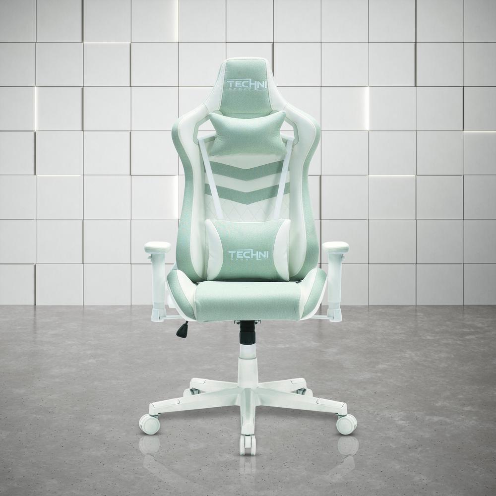 Techni Sport TS86 Ergonomic Pastel Gaming Chair, Mint. Picture 7
