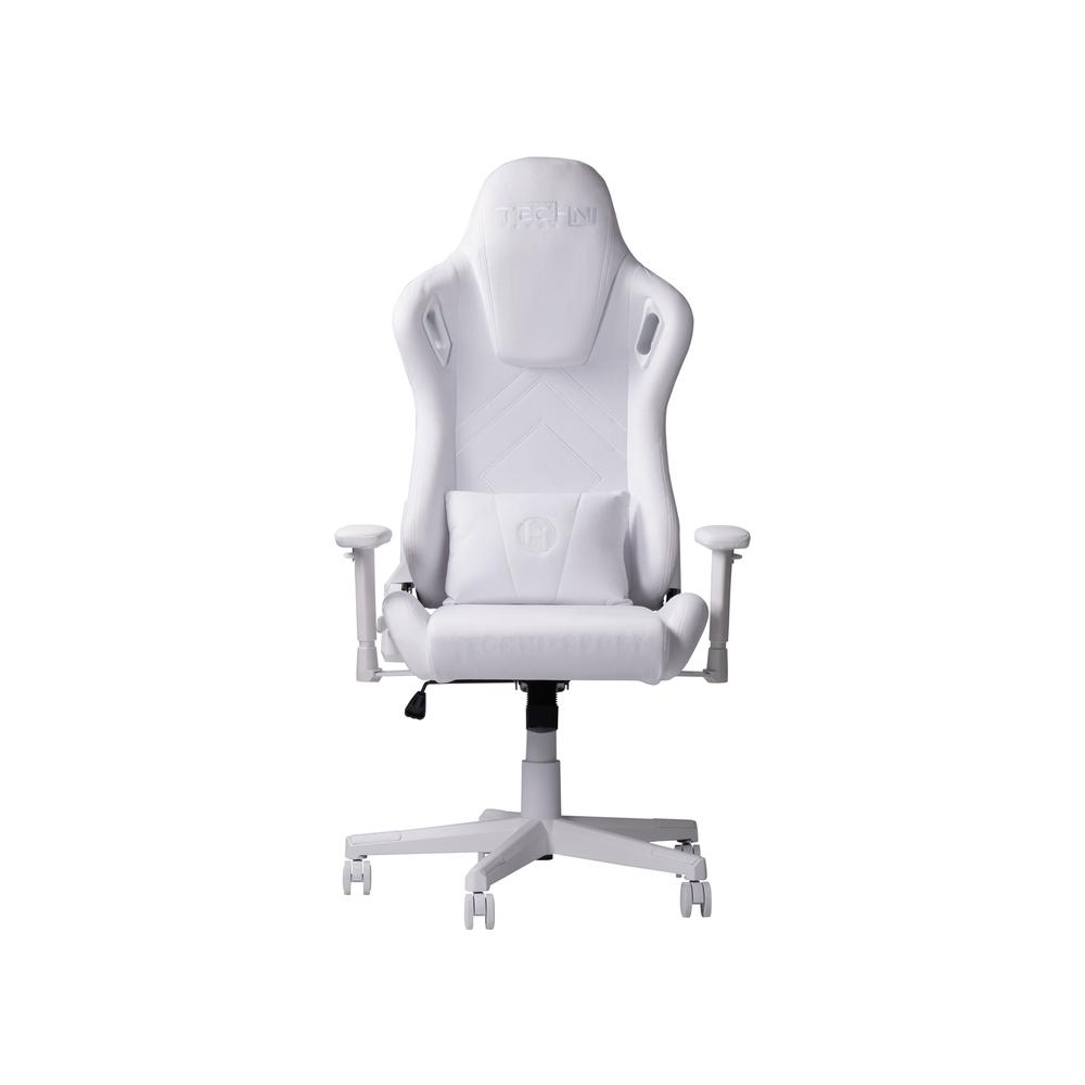 Velvet Gaming Chair - White. Picture 2