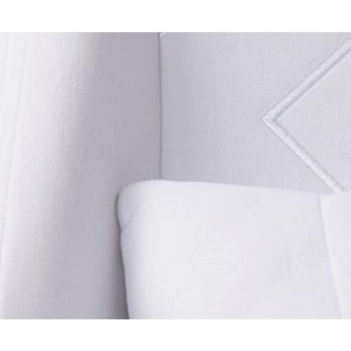 Velvet Gaming Chair - White. Picture 8