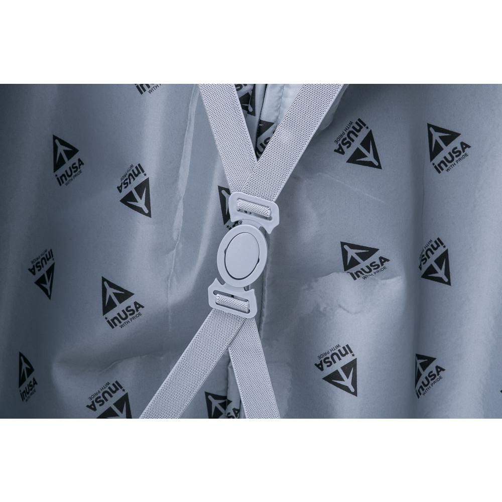 InUSA Pilot lightweight hardside spinner 20 inch Black. Picture 9