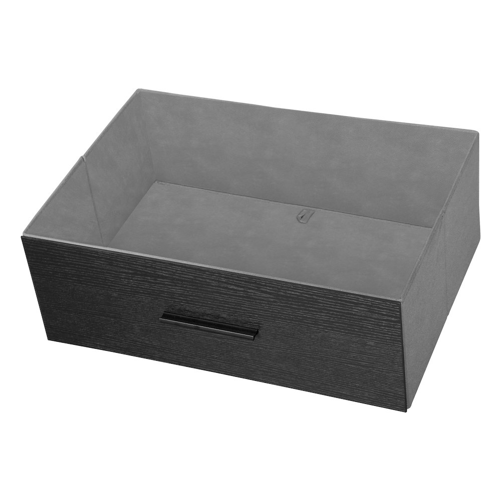 6-Drawer Dresser with Large Fabric Drawers, Black. Picture 7