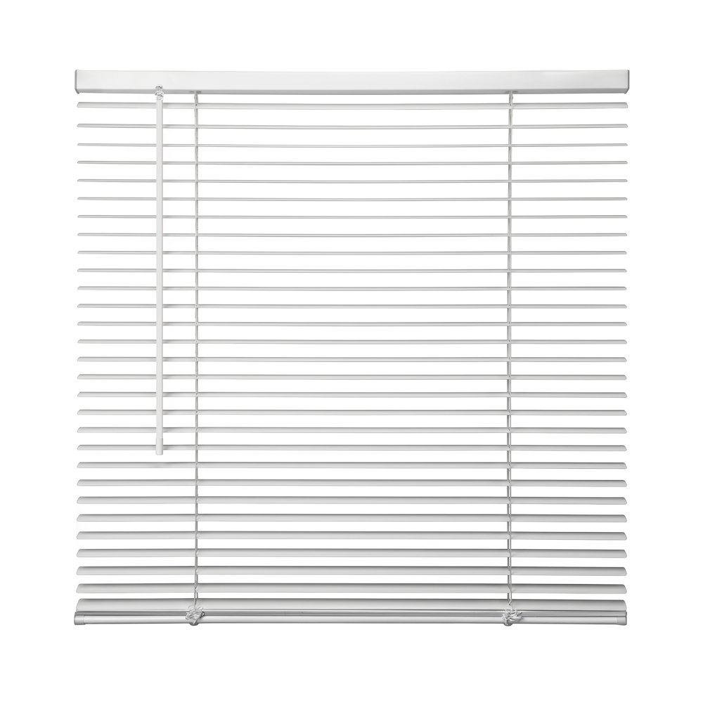 Cordless Mini Blinds, Light Filtering Vinyl Horizontal Window Blinds, 35”Wx48”H. Picture 3
