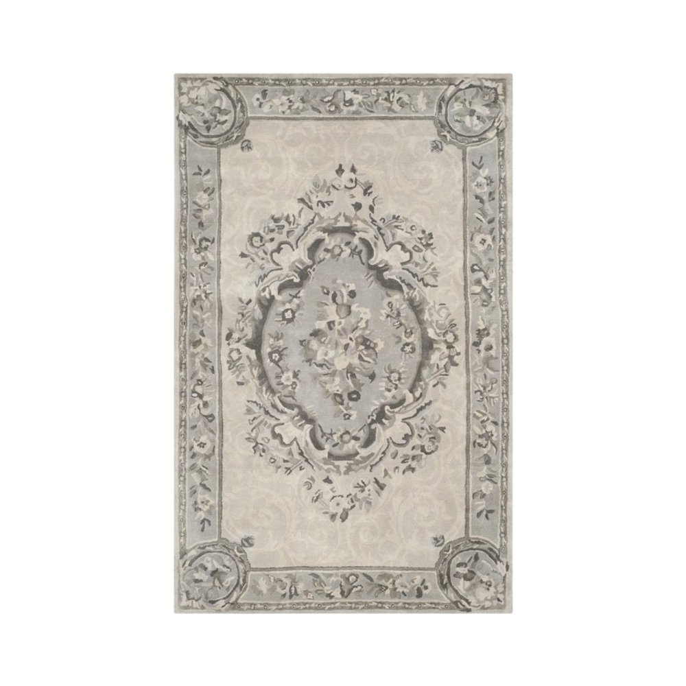 EMPIRE, BEIGE / LIGHT GREY, 7'-6" X 9'-6", Area Rug. Picture 1