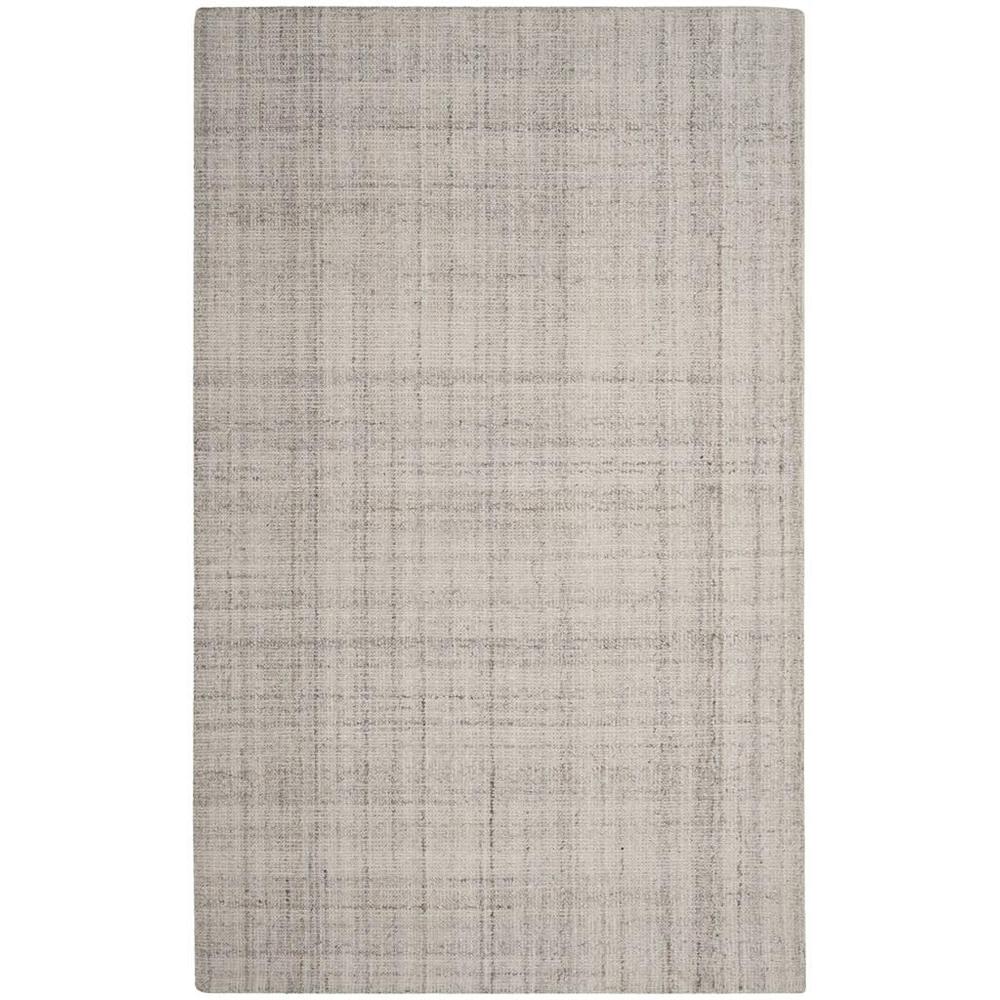 Abstract, LIGHT GREY, 5' X 8', Area Rug. Picture 1