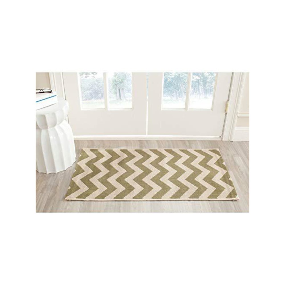 COURTYARD, GREEN / BEIGE, 2'-3" X 12', Area Rug, CY6244-244-212. Picture 1