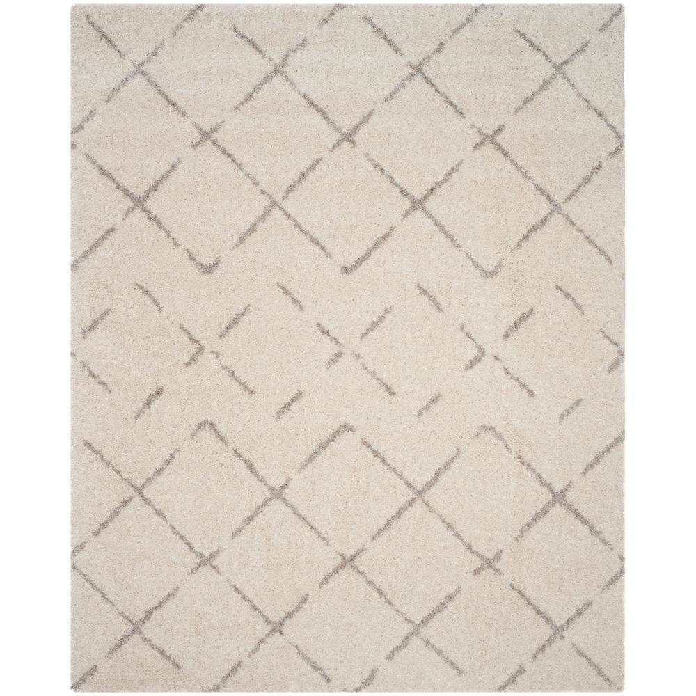 Ivory/Beige Area Rug with Power Loomed Large Rectangle Design for Living Room. Picture 1