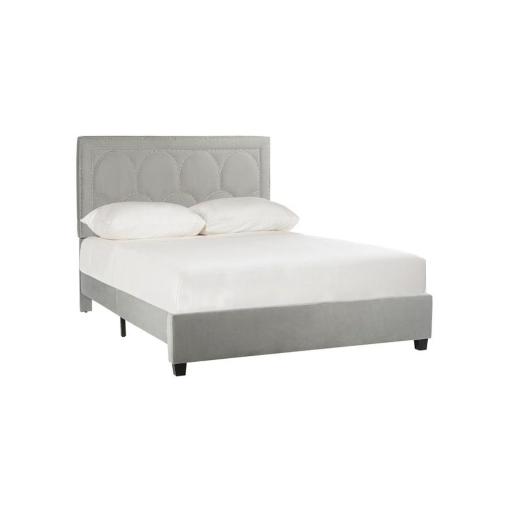 Solania Bed, Queen, Pewter. Picture 1