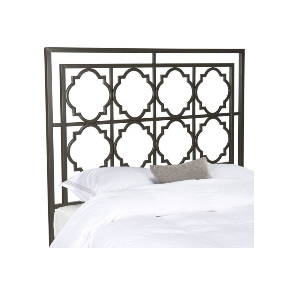 SILVA METAL HEADBOARD, FOX6216B-K. Picture 1
