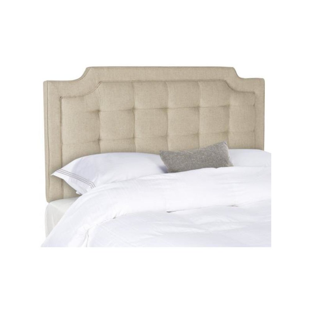 SAPPHIRE TUFTED LINEN HEADBOARD, MCR4047G-K. Picture 1