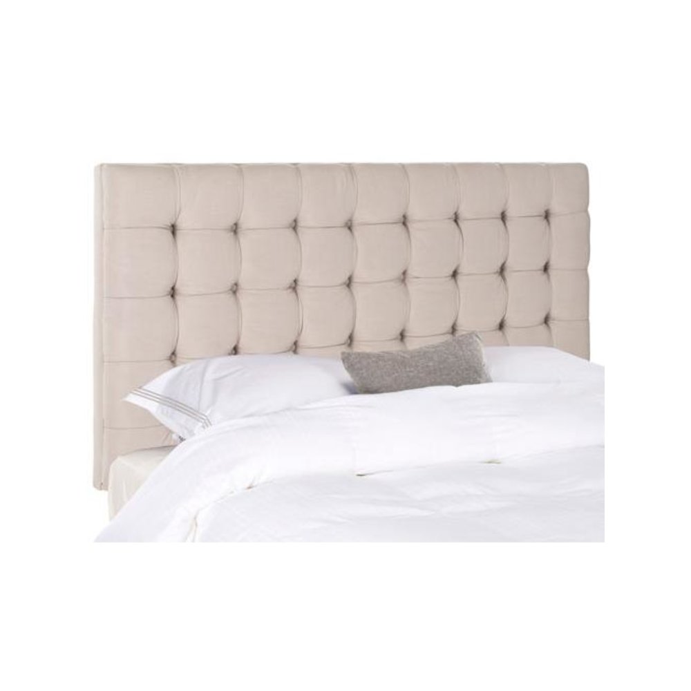 LAMAR TAUPE TUFTED HEADBOARD, MCR4626A. Picture 1