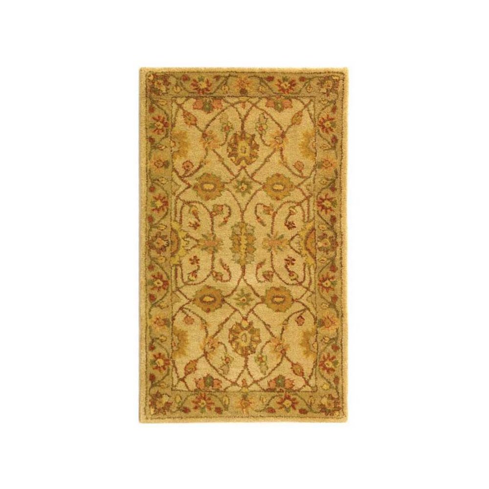 ANTIQUITY, IVORY / LIGHT GREEN, 2'-3" X 4', Area Rug. Picture 1