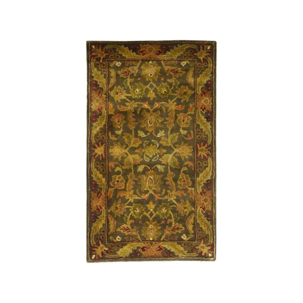 ANTIQUITY, GREEN / GOLD, 2'-3" X 8', Area Rug, AT52K-28. Picture 1