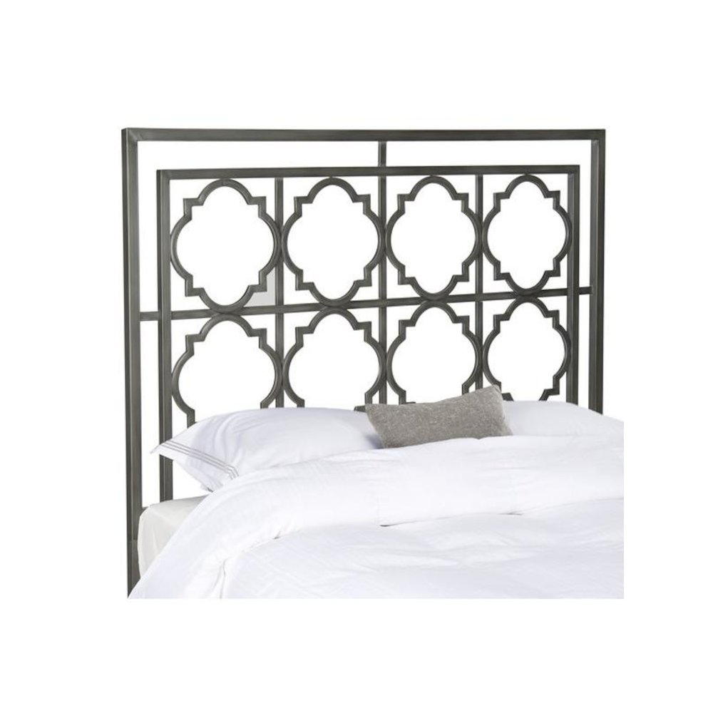 SILVA QUEEN METAL HEADBOARD, FOX6216C-Q. Picture 1