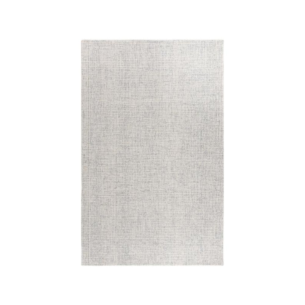 Abstract, SILVER / BLUE, 8' X 10', Area Rug. Picture 1